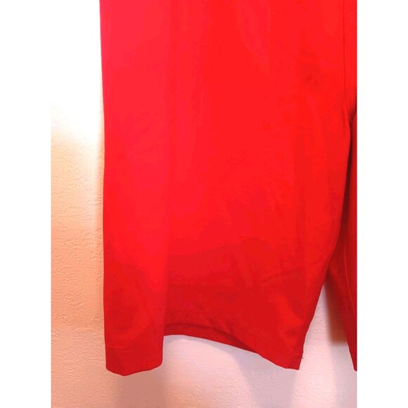 Oakley Mens Board Shorts Size 36 Red Black Graphic Logo Swim Trunks Performance - Picture 5 of 12